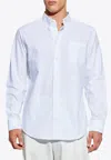 Givenchy Long-sleeved Buttoned Shirt In White