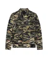 Givenchy Patchwork Shirt In Cotton With Camo Print In Colorful