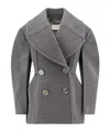 Givenchy Tailored Wool Jacket Double Buttons In Gray