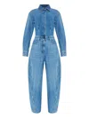 Givenchy Long-sleeved Denim Jumpsuit