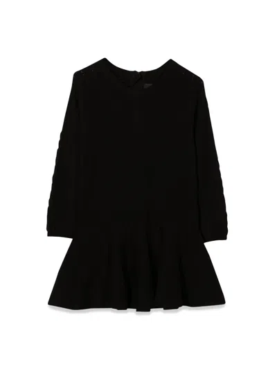 Givenchy Long-sleeved Dress In Black