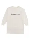 Givenchy Crew-neck Jersey Dress In White