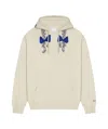 Givenchy Hoodie In Fleece With Hair Print In Clay