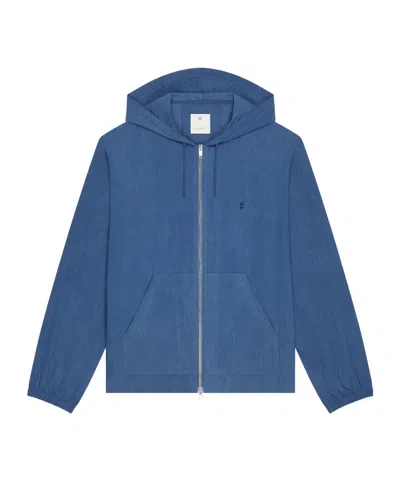 GIVENCHY GIVENCHY 4G DETAILED WASHED ZIPPED HOODIE