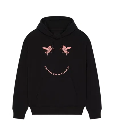 GIVENCHY GIVENCHY SLOGAN PRINTED DRAWSTRING HOODIE