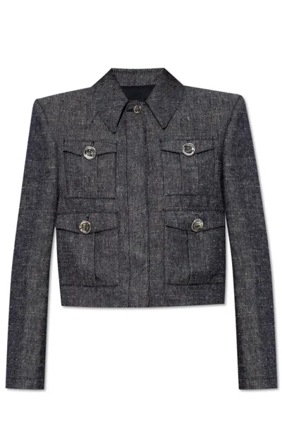 GIVENCHY GIVENCHY 4G BUTTONED CROPPED JACKET