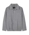 Givenchy Long-sleeved Jacket In Gray