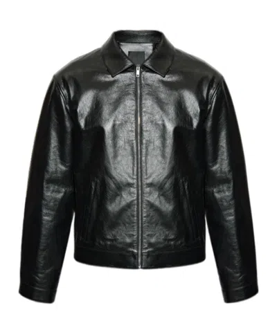 Givenchy Leather Jacket In Black