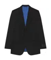 Givenchy Slim Fit Jacket In Monogram 72 Jacquard In Black