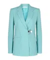 Givenchy Long-sleeved Suit Jacket In Blue