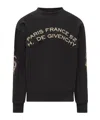 Givenchy Long-sleeved Sweater In Black