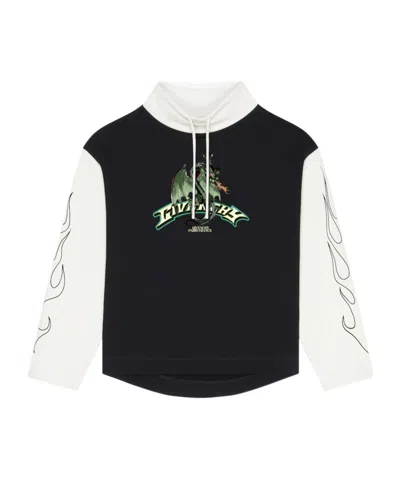 Givenchy Long-sleeved Sweater In Black