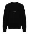 Givenchy Men's Classic Logo Sweatshirt With Cross Back In Black