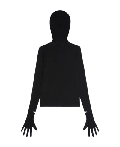Givenchy Long-sleeved Sweater In Black