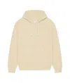 Givenchy Logo Cotton-blend Velvet Hoodie In Nude