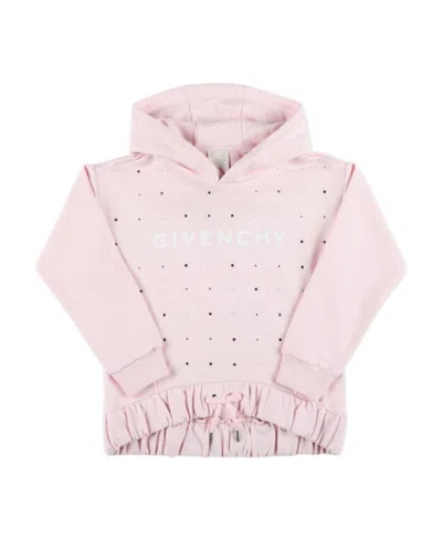 Givenchy Long-sleeved Sweater In Pink