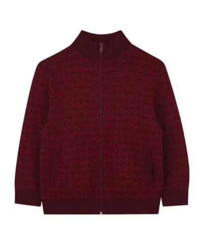 Givenchy Kids' Long-sleeved Sweater In Red