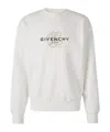 Givenchy Crewneck Sweater With Logo In White