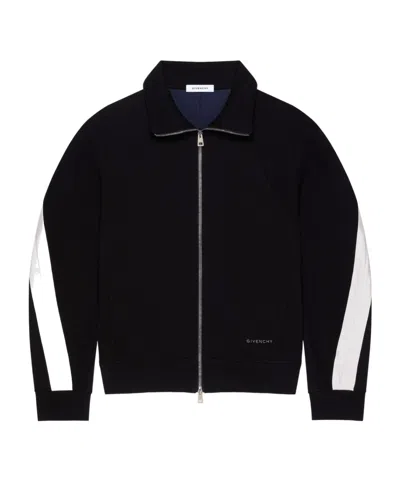 GIVENCHY GIVENCHY SIGNATURE EMBROIDERED ZIPPED JACKET