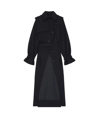 Givenchy Long-sleeved Windbreaker In Dark Blue
