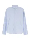 Givenchy Shirt With Pocket In Blu