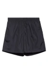 Givenchy Long Swim Trunks In Gray