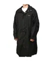 Givenchy Long Trench Coat In Black