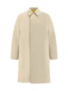 Givenchy Welt-pockets Cotton Trenchcoat In Neutral