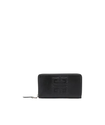 Givenchy Long Zipper Wallet. In Black