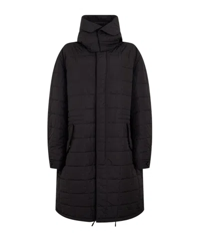 Givenchy Long-sleeved Cotton-padded Jacket In Black
