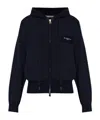 Givenchy Long-sleeved Sweatshirt In Blue