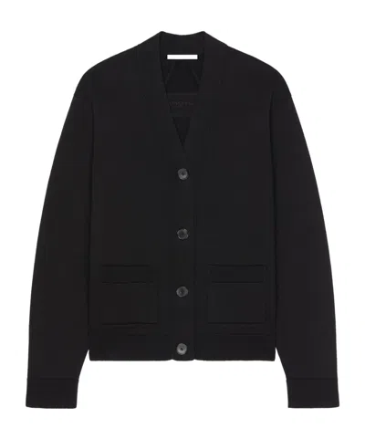 Givenchy Long-sleeved V-neck Knitwear In Brown