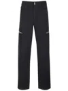 Givenchy Loose Fit Cargo Pants In Denim In Black