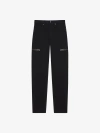 GIVENCHY LOOSE FIT CARGO PANTS IN DENIM