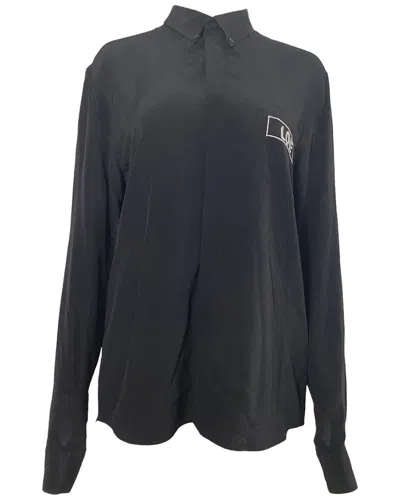 Pre-owned Givenchy Love-embroidered Shirt