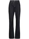 Givenchy Low-rise Flared Jeans In Blue