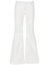Givenchy Low-rise Flared Jeans In White