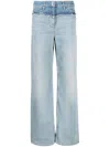 Givenchy Jean Droit En Coton In Blue