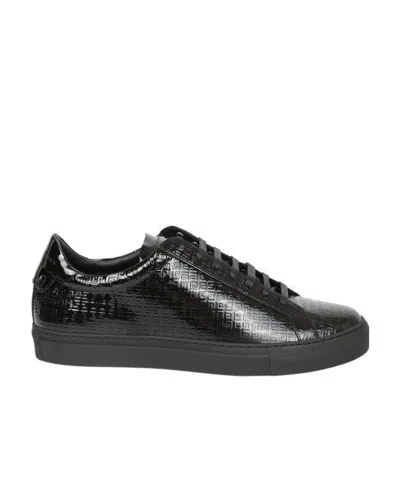 Givenchy Low-top Lace Trainers In Black