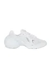 Givenchy White Mesh And Synthetic Leather Tk-mx Sneakers In White