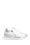 Givenchy Spectre Zipper-embellished Sneakers In White