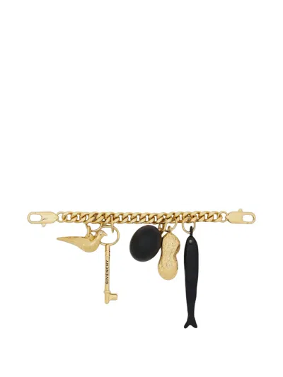 Givenchy Lucky Charms Bag Charm In Metal In Gold