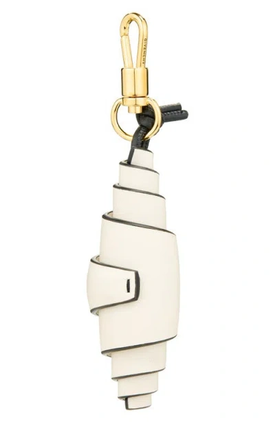 Givenchy Lucky Charms Croissant Bag Charm In Ivory