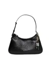 Givenchy Lucky Lock Shoulder Bag In Black Leather In Black