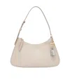 Givenchy Womens Natural Beige Lucky Lock Small Leather Shoulder Bag In Nude