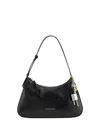 Givenchy Sac Voyou Medium En Cuir Effet Corset In Black