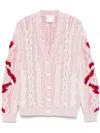Givenchy Lunar Year Snake Cardigan In Pink