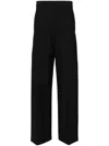 Givenchy Lurex Stripes Tailored Trousers In Black