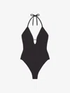 GIVENCHY ONE-PIECE 4G SWIMSUIT WITH PEARLS