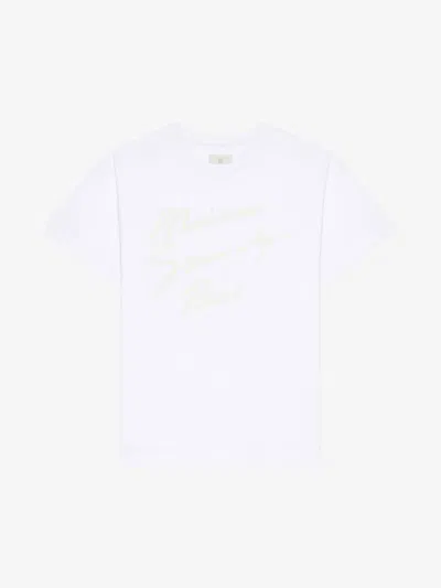 GIVENCHY MAISON GIVENCHY T-SHIRT IN COTTON